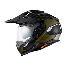 Enduro helma Nexx X.WED3 Keyo zeleno-strieborná