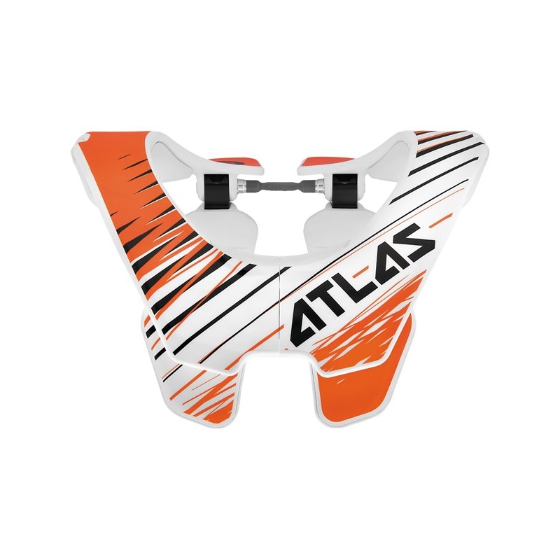 Chránič krčnej chrbtice Air Twister, ATLAS (biela / oranžová)