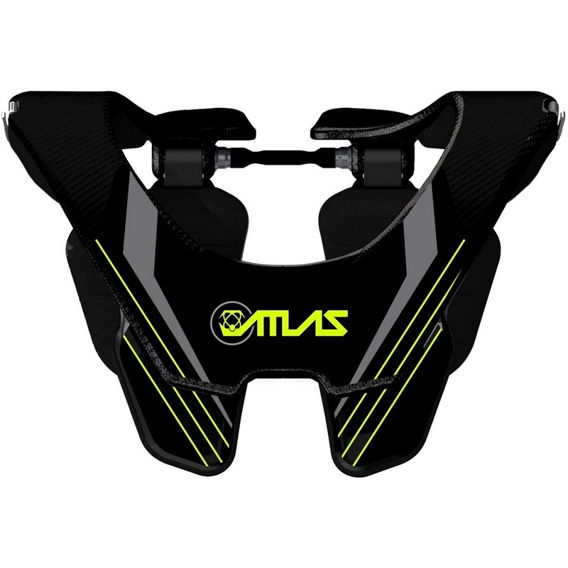 Chránič krčnej chrbtice Carbon Glow, ATLAS (čierna)