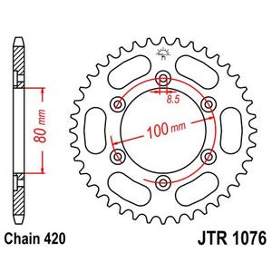 Reťazová rozeta JT JTR 1076-48 48T, 420