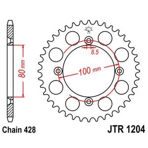 Reťazová rozeta JT JTR 1204-50 50T, 428