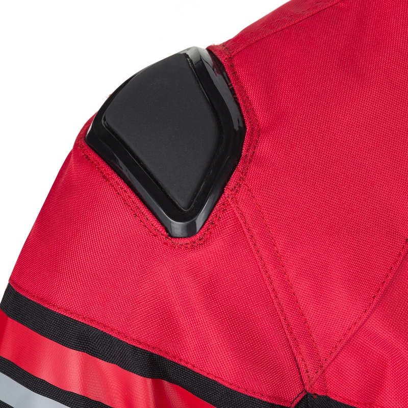 Bunda na motocykel RSA Compact 2 EVO čierno-šedo-fluo žltá