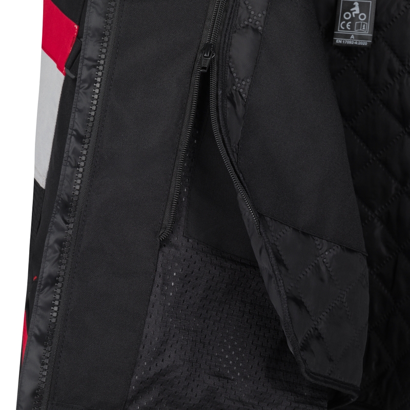 Bunda na motocykel RSA EXO 2 čierno-šedo-modrá