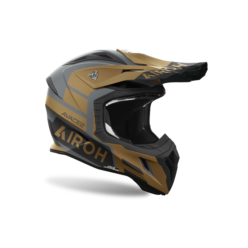 Motokrosová prilba Airoh Aviator Ace 2 Sake matná zlatá