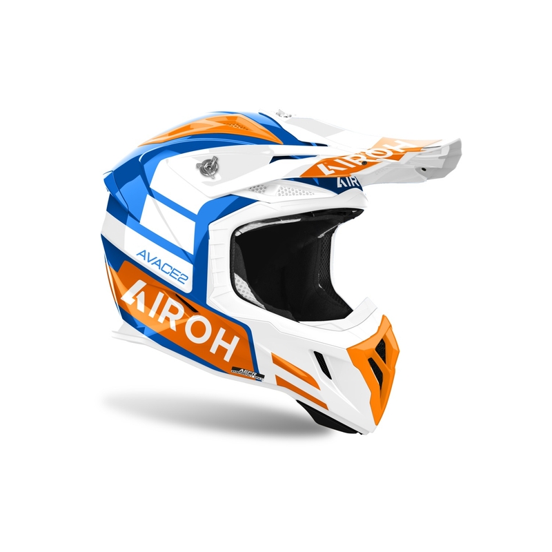 Motokrosová prilba Airoh Aviator Ace 2 Sake lesklá oranžová