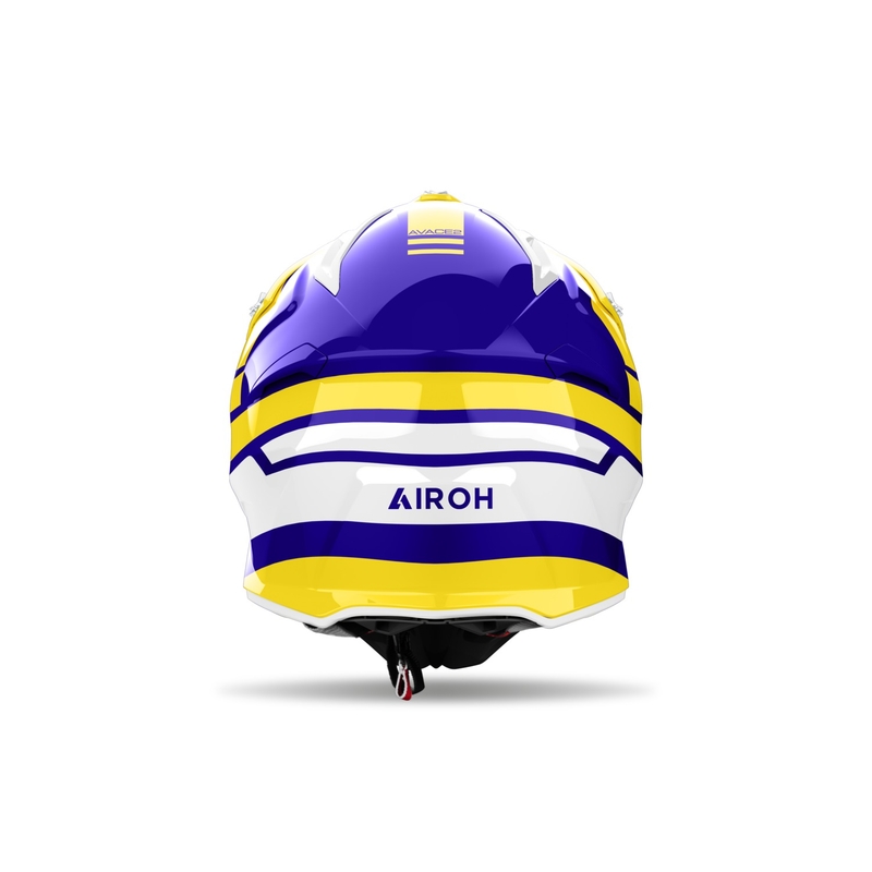 Motokrosová prilba Airoh Aviator Ace 2 Sake lesklá žltá