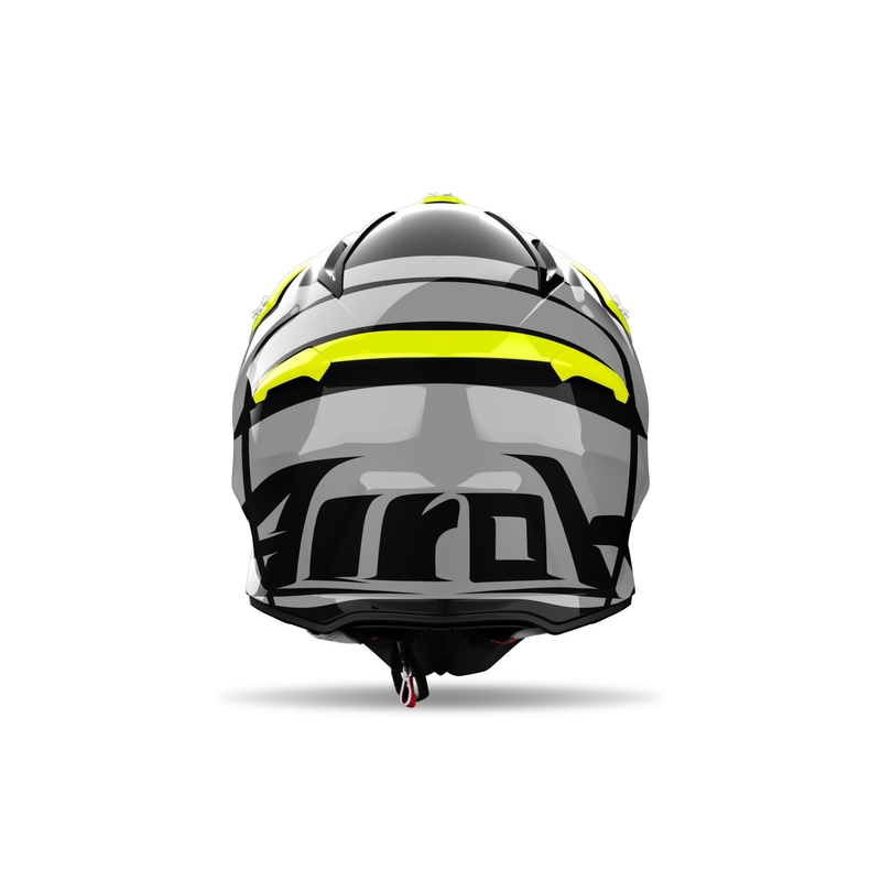 Motokrosová prilba Airoh Aviator Ace 2 Engine lesklá žltá