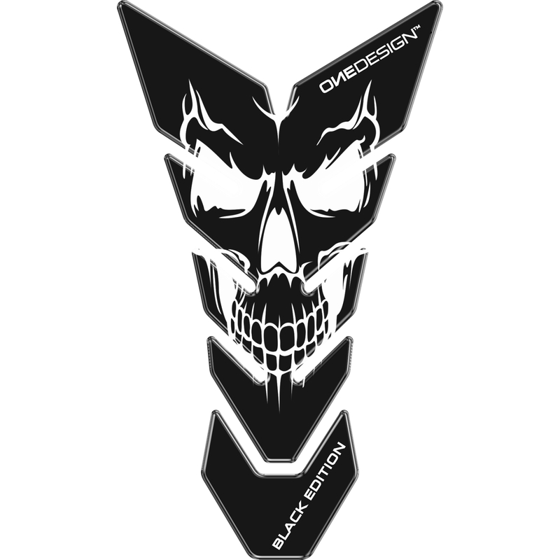 Polep palivovej nádrže Print - Skull 5
