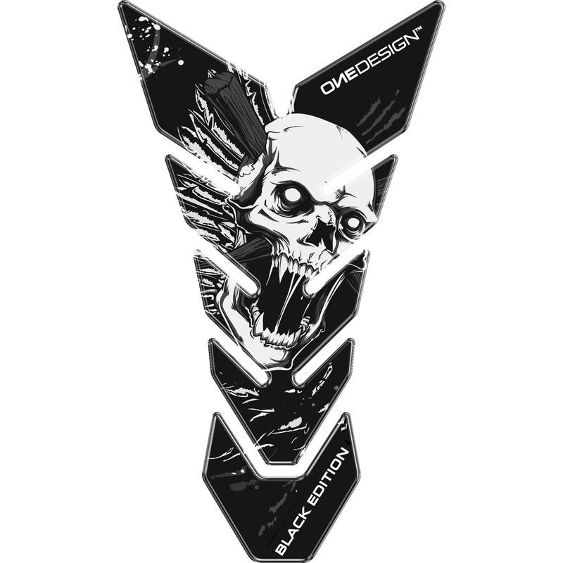 Polep palivovej nádrže Print - Skull 6