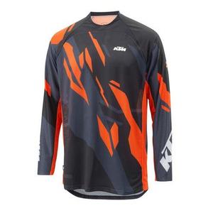 Motokrosový dres KTM Gravity-FX Air šedo-čierno-oranžový