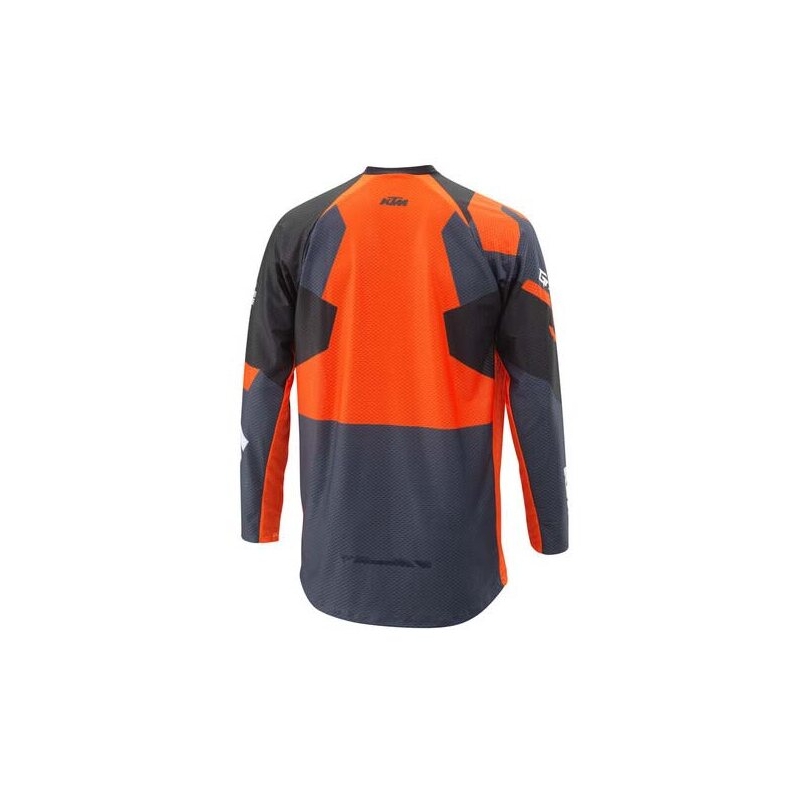 Motokrosový dres KTM Gravity-FX Air šedo-čierno-oranžový