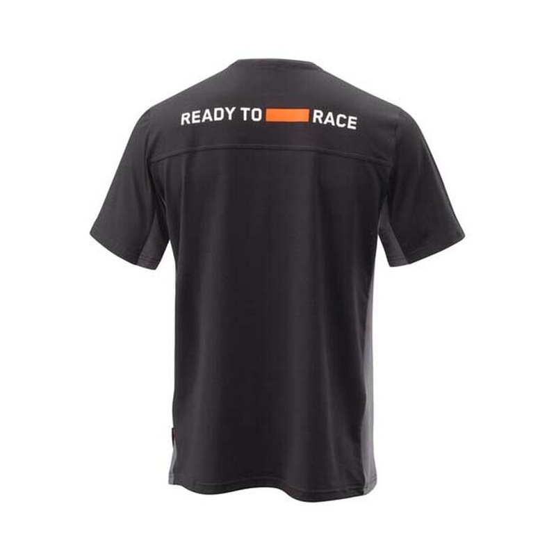 Tričko KTM Mechanic Tee čierno-oranžové