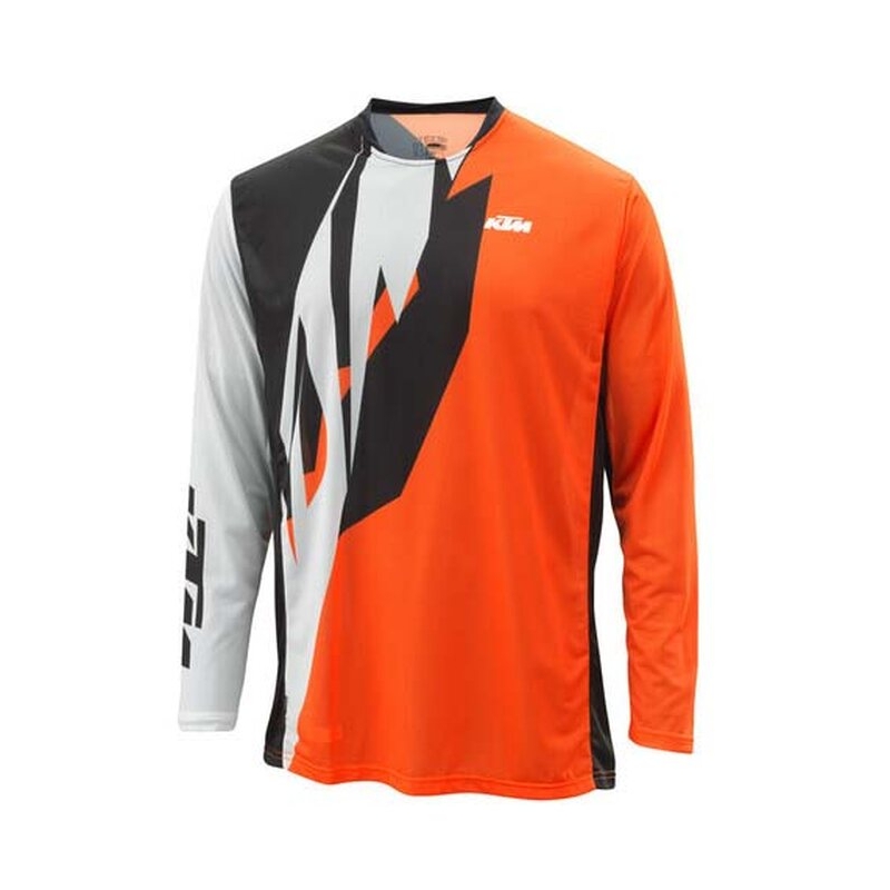 Motokrosový dres KTM Pounce oranžovo-čierno-biely