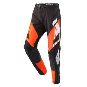 Motokrosové nohavice KTM Pounce čierno-oranžovo-biele