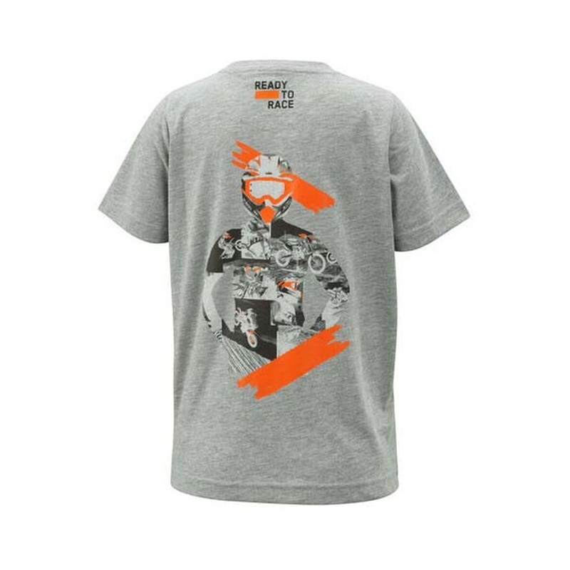 Detské tričko KTM Hero Tee sivé