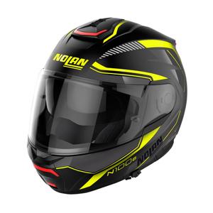 Výklopná helma na motorku Nolan N100-6 Surveryor N-COM 22 čierno-žltá