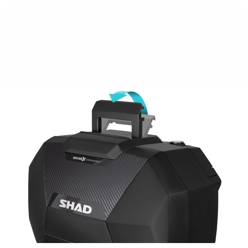 Bočné kufre SHAD SH38X (zväčšiteľný koncept) Karbón