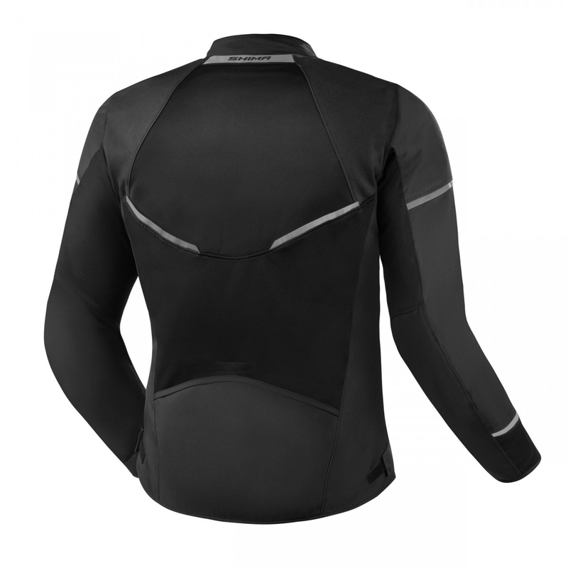 Bunda na motorku Shima X-MESH 2.0 čierna