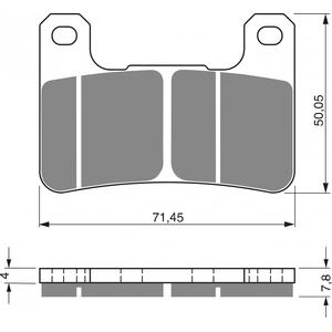 Brzdové obloženie GOLDFREN 213 S3