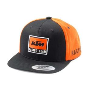 Detská kšiltovka KTM Kids Team Flat Cap OS černo-oranžová