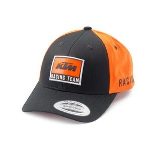 KTM Kids Team Zakrivená čiapka OS čierno-oranžová
