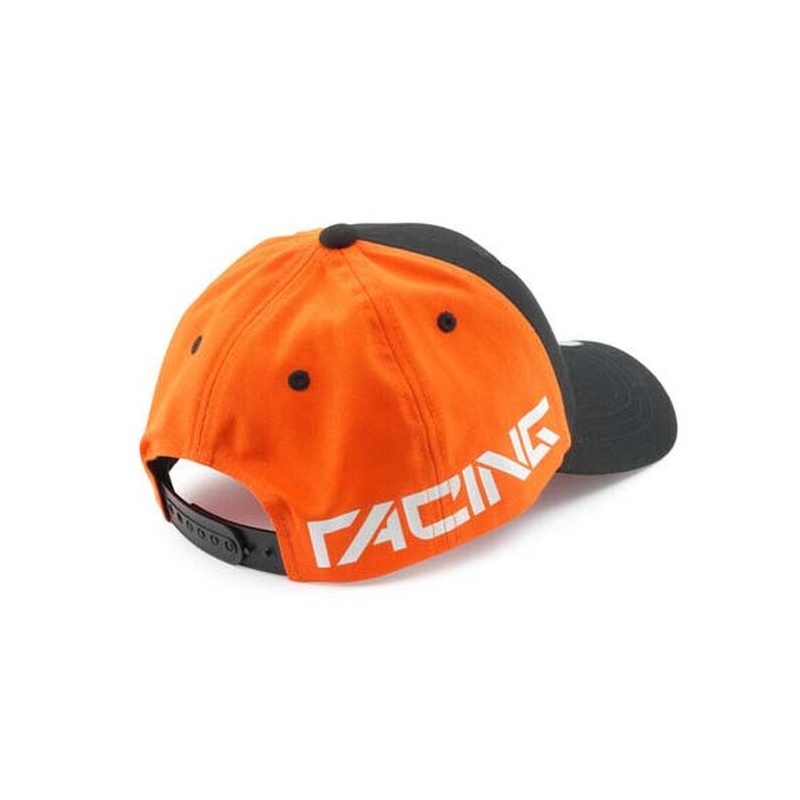 KTM Kids Team Zakrivená čiapka OS čierno-oranžová
