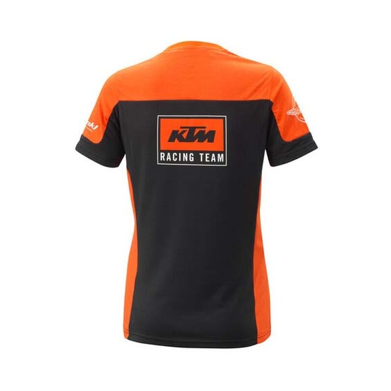 Dámske tričko KTM Team čierno-oranžové