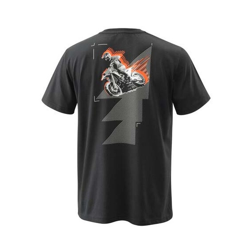 Tričko KTM MX Tee čierne