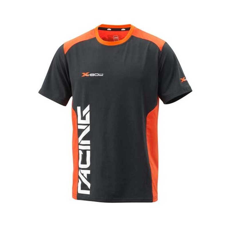 KTM X-bow Replica Team Tee čierna a oranžová