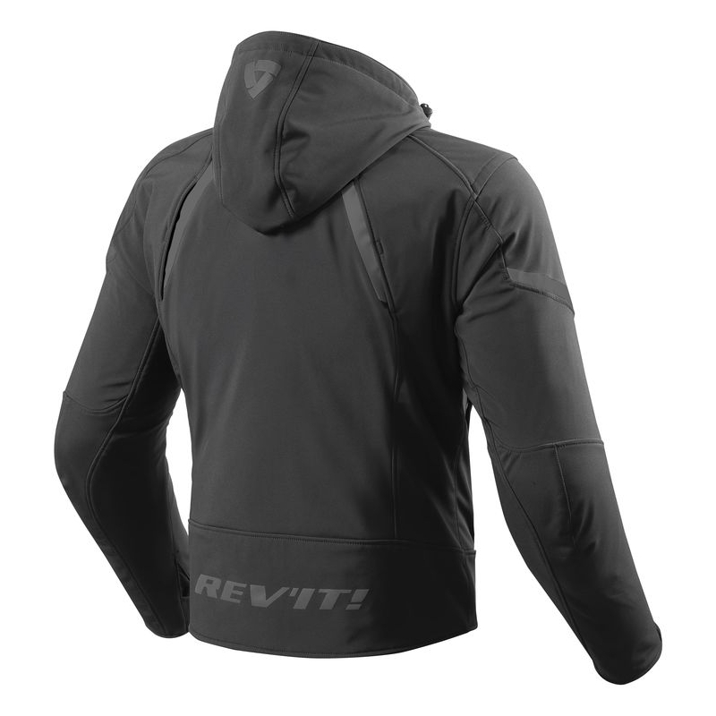 Bunda na motocykel Revit Burn čierna výpredaj