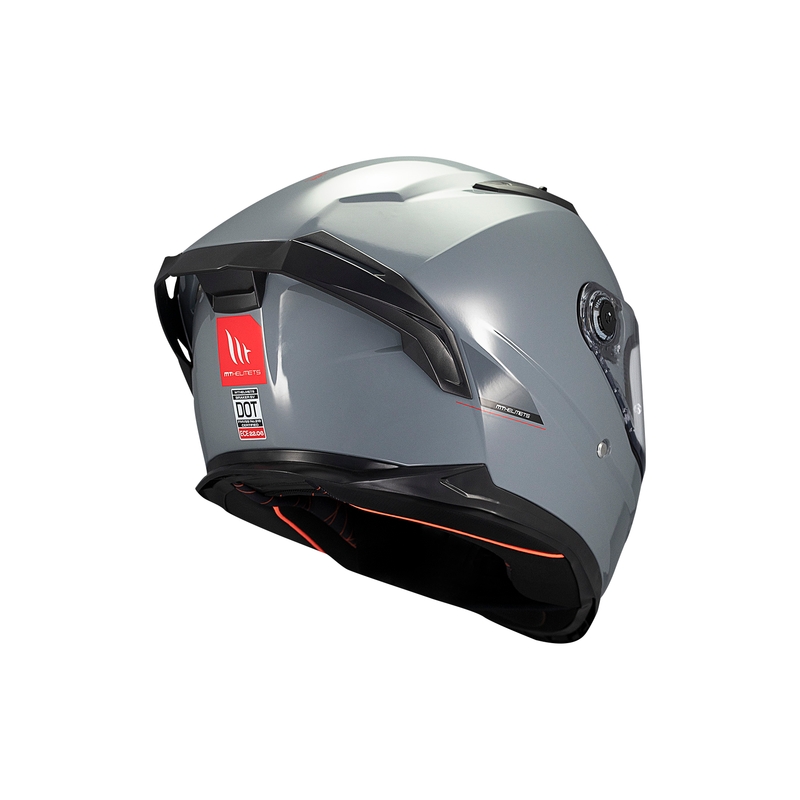 Integrálna prilba na motocykel MT BRAKER SV SOLID A12 šedá