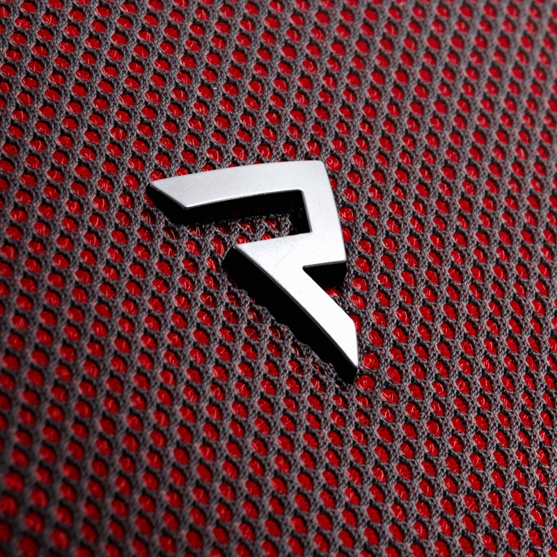 Bunda na motocykel Rebelhorn Jax čierno-červená