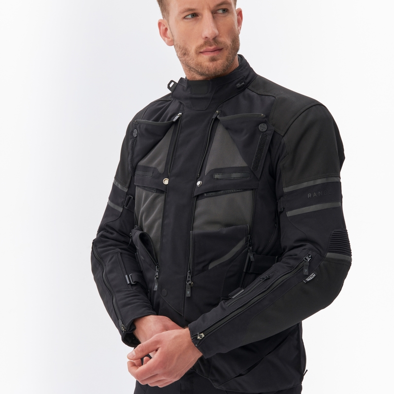 Bunda na motorku Rebelhorn Range Black