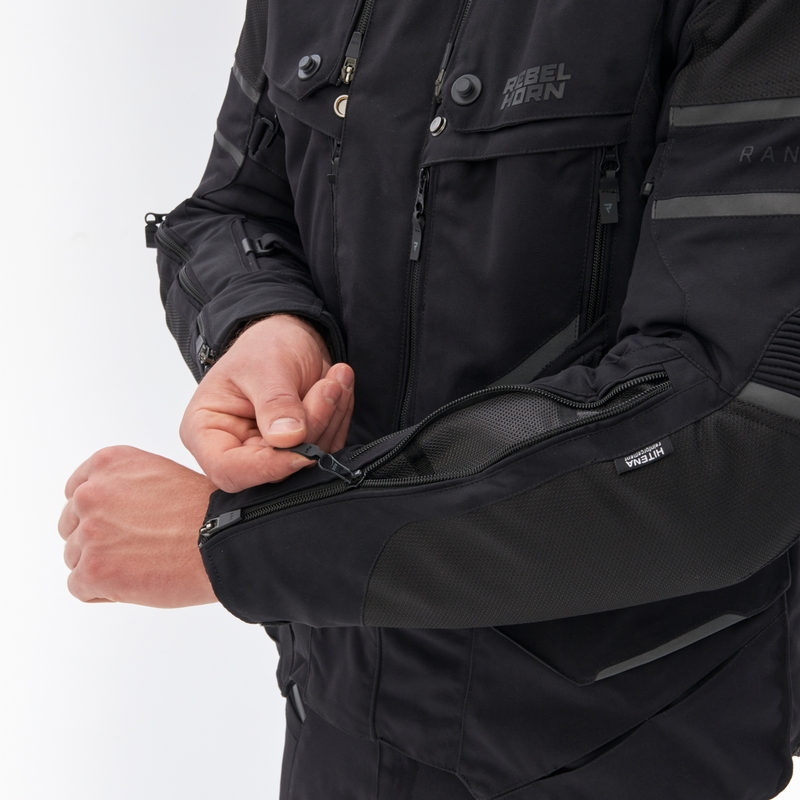Bunda na motorku Rebelhorn Range Black