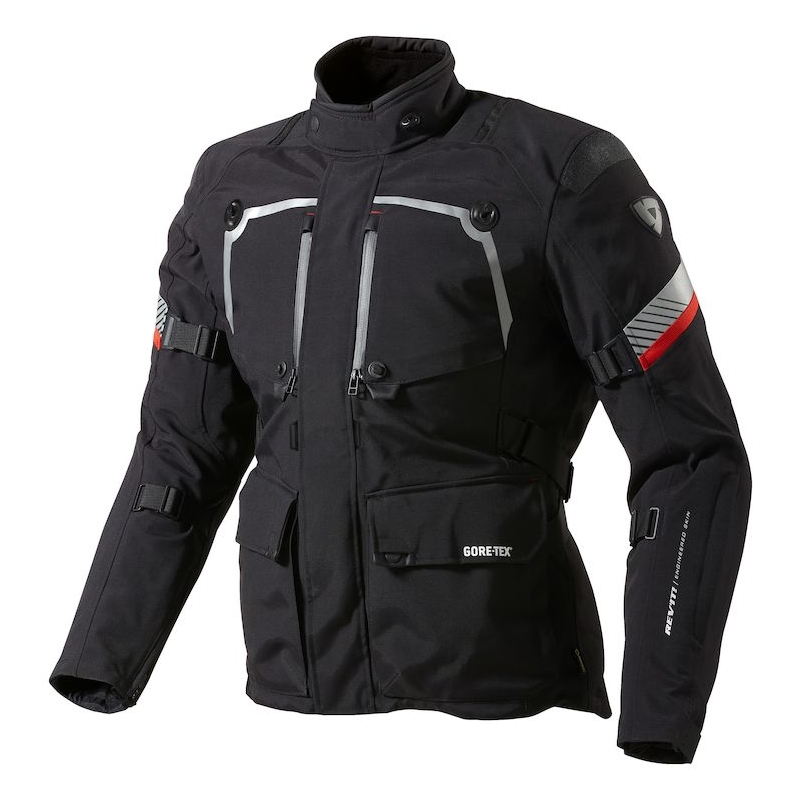 Bunda na motorku Revit Poseidon GTX čierna