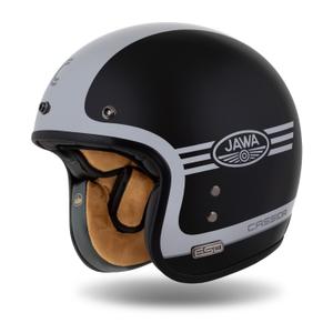 Otvorená helma Cassida Eso Jawa Panel 2024 čierna perleťovo-antracit-zlatá