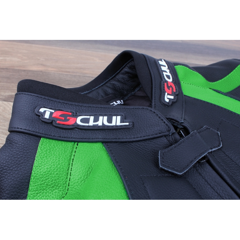 Pánska bunda Tschul 747 Speedster čierno-zelená výpredaj