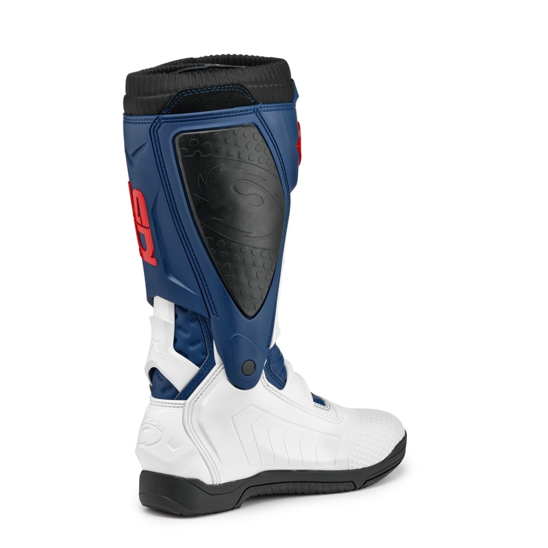 Motocyklové topánky SIDI X POWER SC bielo-modro-červené