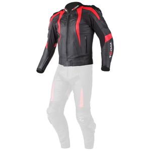 Pánska bunda Tschul 747 Speedster čierno-červená výpredaj