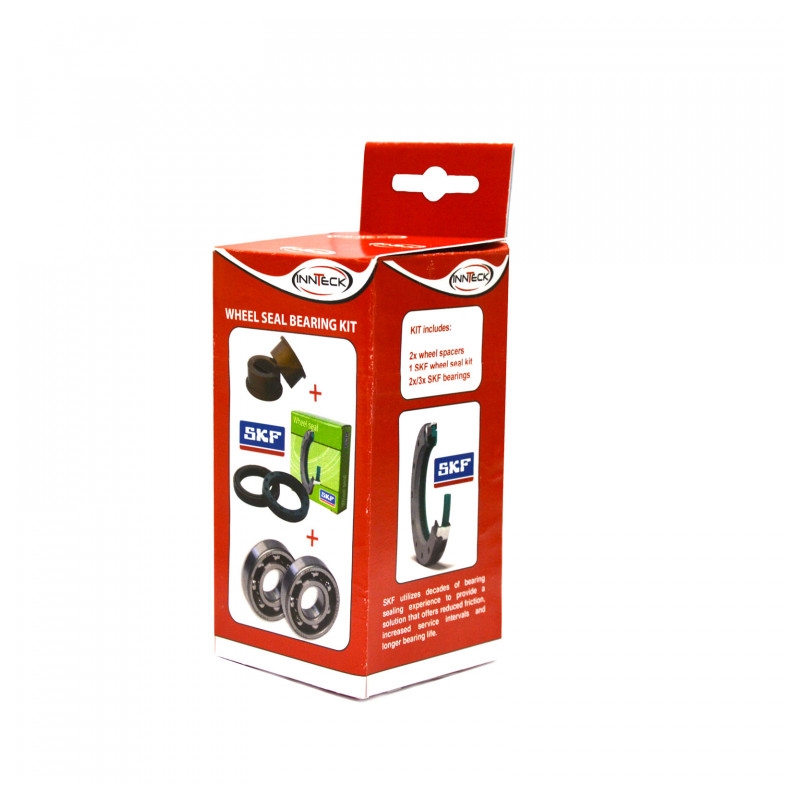 Wheel seals kit with spacers and bearings SKF zadná