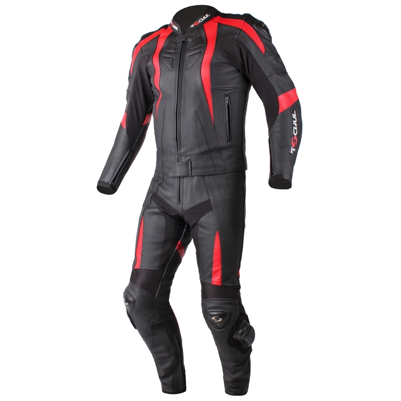 Pánska bunda Tschul 747 Speedster čierno-červená výpredaj