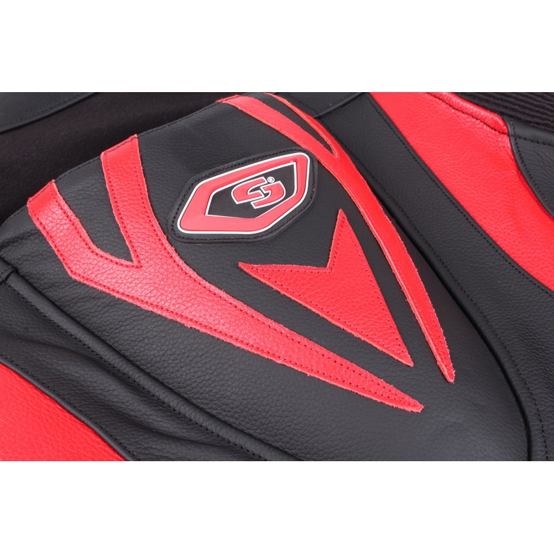 Pánska bunda Tschul 747 Speedster čierno-červená výpredaj