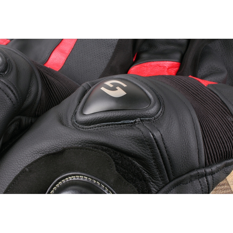 Pánske nohavice Tschul 747 Speedster čierno-červené výpredaj