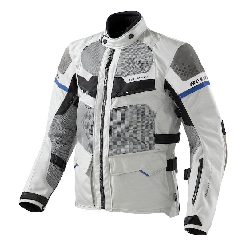 Bunda na motocykel Revit Cayenne Pre svetlo šedo-modrá výpredaj