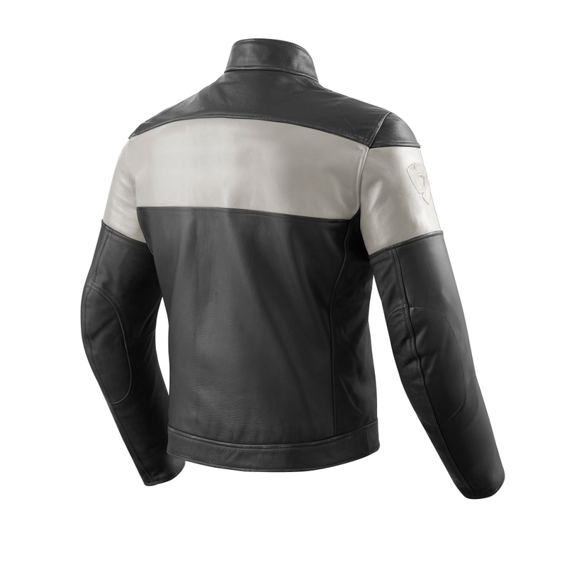 Bunda na motocykel Revit Nova Vintage čierno-biela