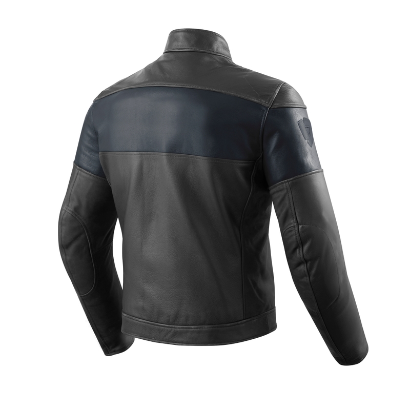 Bunda na motocykel Revit Nova Vintage čierno-modrá