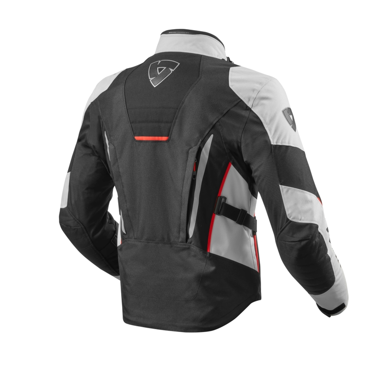 Bunda na motocykel Revit Vapor 2 čierno-strieborná výpredaj