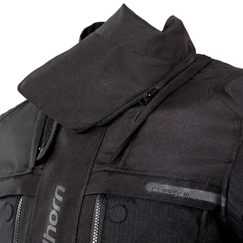 Bunda na motorku Rebelhorn Cubby III čierna