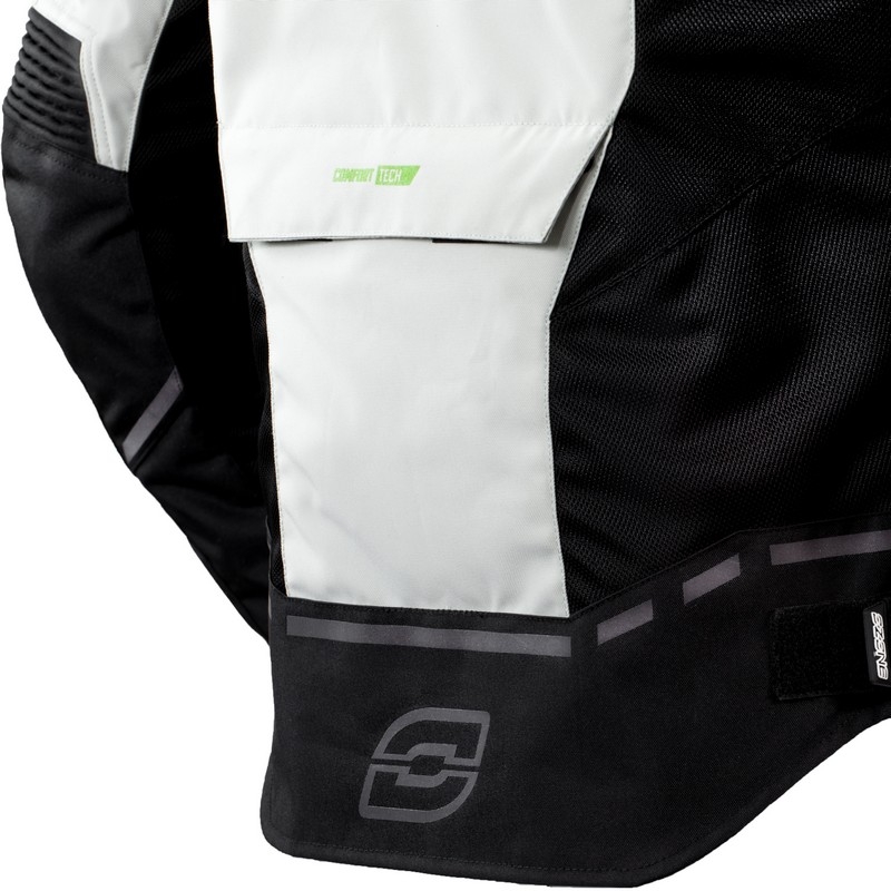 Moto bunda Ozone Jet II šedo-čierna výpredaj