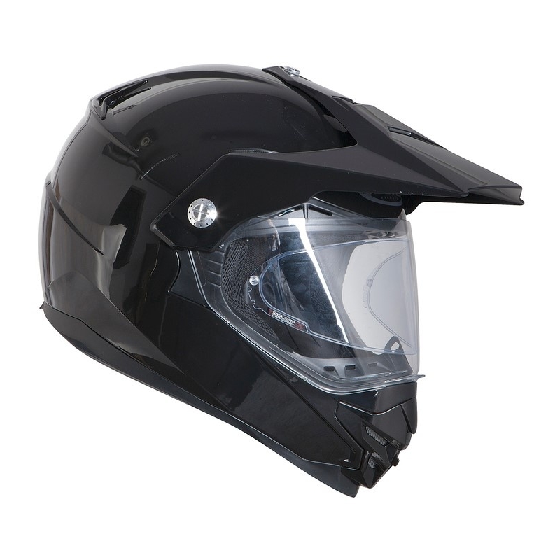 Enduro prilba Ozone MXT-01 Pinlock Ready čierna lesklá